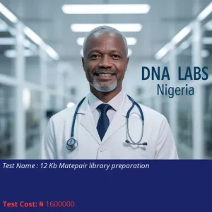 12 Kb Matepair Library Preparation cost NGN 1600000