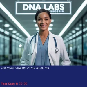 Anemia Panel Basic Test cost NGN 35100