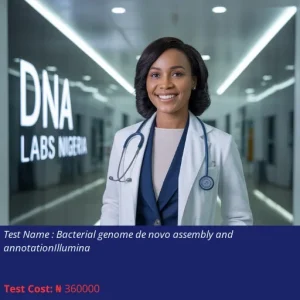 Bacterial Genome De Novo Assembly and Annotation Illumina cost NGN 360000