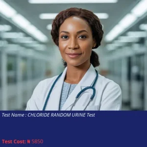 Chloride Random Urine Test cost NGN 5850