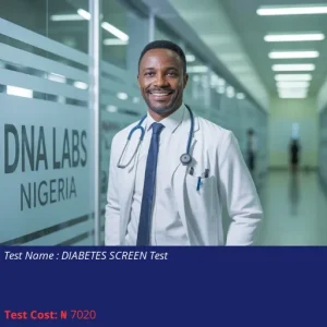Diabetes Screen Test cost NGN 7020