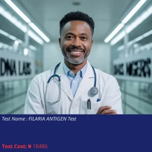 Filaria Antigen Test cost NGN 18486