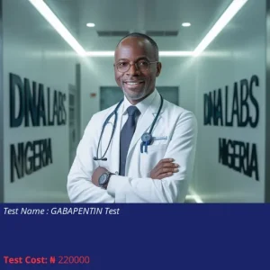 Gabapentin Test cost NGN 220000