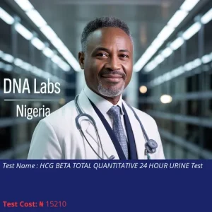 HCG Beta Total Quantitative 24 Hour Urine Test cost NGN 15210