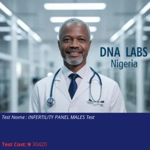 Infertility Panel Males Test cost NGN 30420