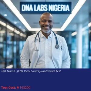 JCBK Viral Load Quantitative Test cost NGN 163200