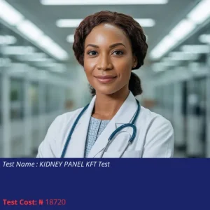 Kidney Panel KFT Test cost NGN 18720