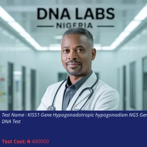 KISS1 Gene Hypogonadotropic Hypogonadism NGS Genetic DNA Test cost NGN 400000