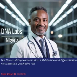 Metapneumonia Virus A B Detection and Differentiation RNA Detection Qualitative Test cost NGN 187000