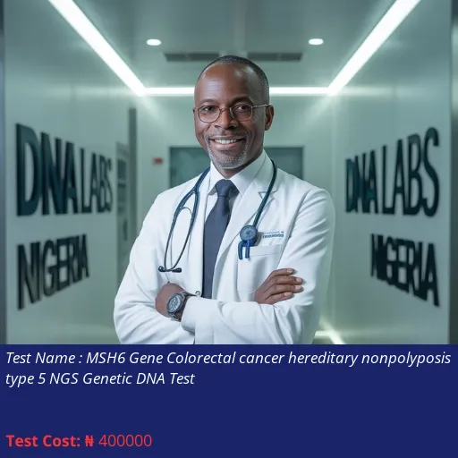 Msh6 Gene Colorectal Cancer Hereditary Nonpolyposis Type 5 Ngs Genetic Dna Test cost NGN 400000