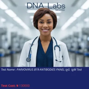 Parvovirus B19 Antibodies Panel IgG IgM Test cost NGN 130000