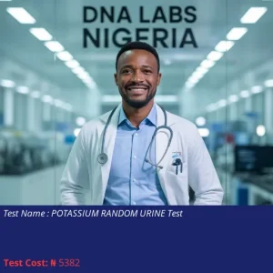 Potassium Random Urine Test cost NGN 5382