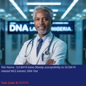 SLC6A14 Gene Obesity Susceptibility to SLC6A14 Related NGS Genetic DNA Test cost NGN 400000
