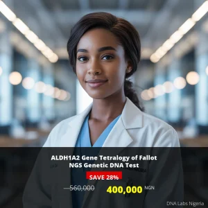 ALDH1A2 Gene Tetralogy of Fallot NGS Genetic DNA Test in Nigeria - 400000 NGN