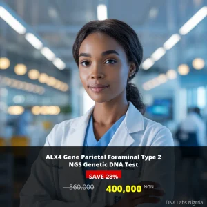 ALX4 Gene Parietal Foraminal Type 2 NGS Genetic DNA Test - 400000 NGN - Nigeria