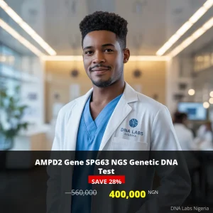 AMPD2 Gene SPG63 NGS Genetic DNA Test - 400
