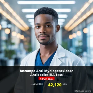 Ancampo Anti Myeloperoxidase Antibodies EIA Test - 42120 NGN - Nigeria