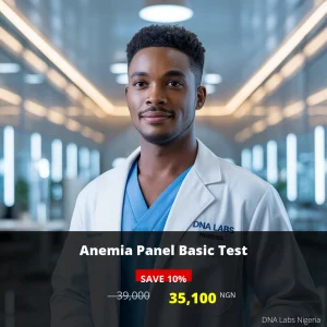 Anemia Panel Basic Test - 39000 NGN - DNA Labs Nigeria
