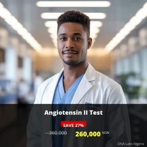 Angiotensin II Test in Nigeria - Price: 360000 NGN | DNA Labs Nigeria