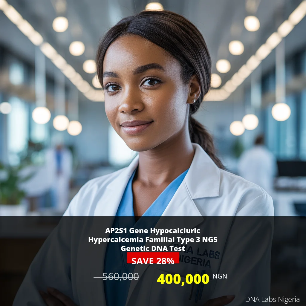 AP2S1 Gene Hypocalciuric Hypercalcemia Familial Type 3 NGS Genetic DNA Test - 400000 NGN - Nigeria