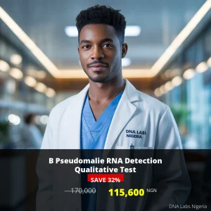 B Pseudomalie RNA Detection Qualitative Test in Nigeria - 115600 NGN