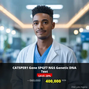 CATSPER1 Gene SPGF7 NGS Genetic DNA Test - 400000 NGN - Nigeria
