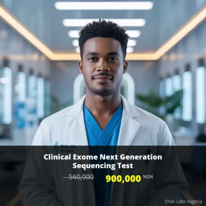 Clinical Exome Next Generation Sequencing Test - 900000 NGN - Nigeria