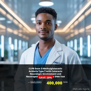 CLPB Gene 3-Methylglutaconic Aciduria Type 7 NGS Genetic DNA Test - 400