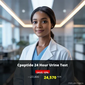 Cpeptide 24 Hour Urine Test in Nigeria - Price: 27