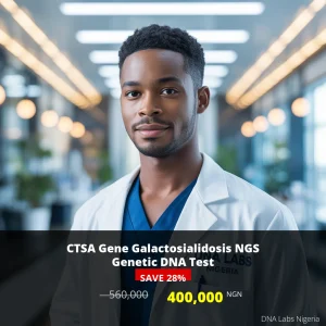CTSA Gene Galactosialidosis NGS Genetic DNA Test - 400