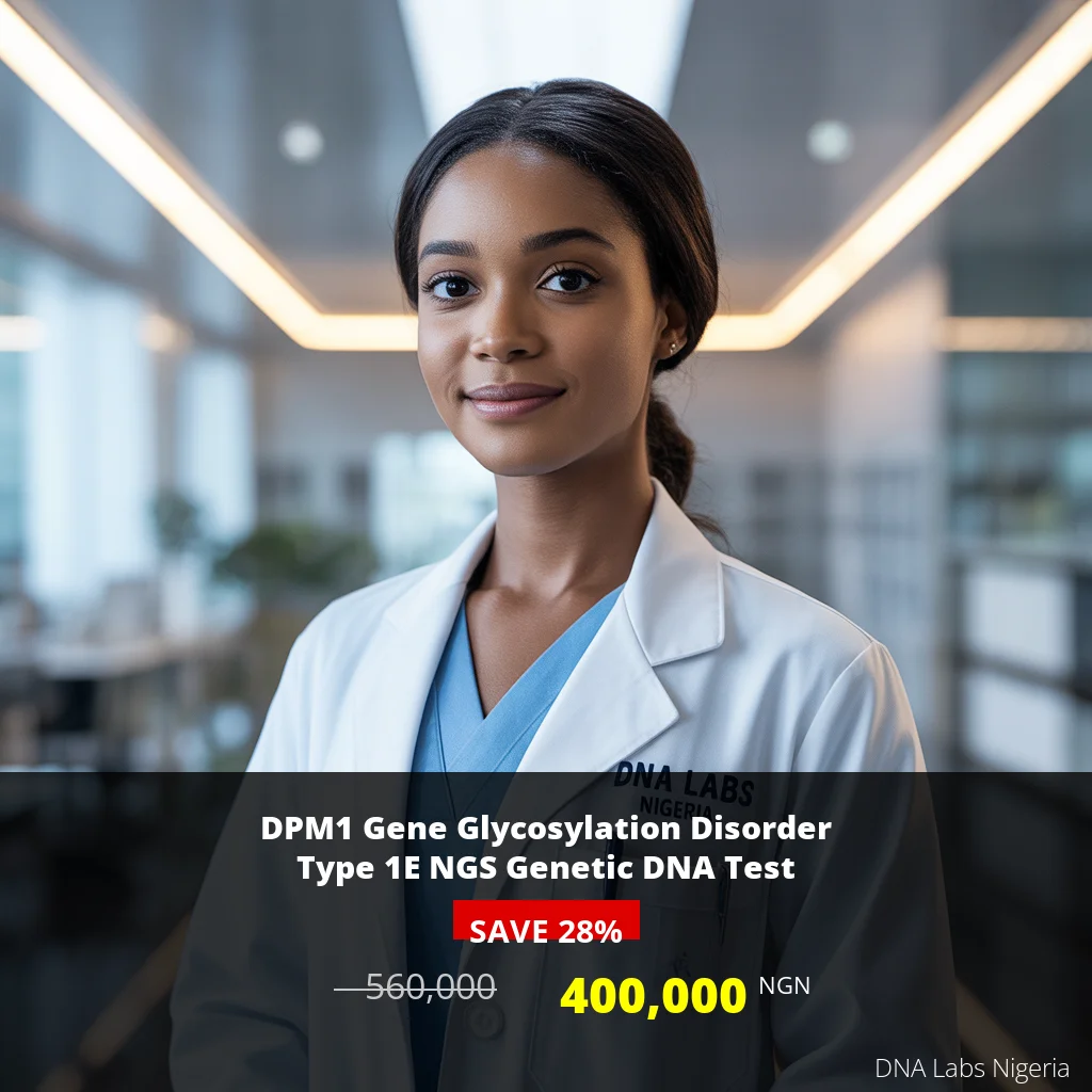 DPM1 Gene Glycosylation Disorder Type 1E NGS Genetic DNA Test - 400