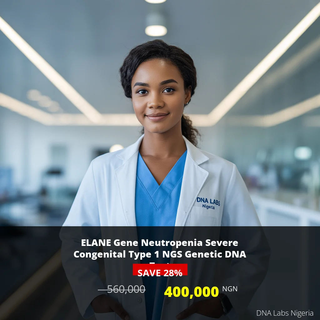 ELANE Gene Neutropenia Severe Congenital Type 1 NGS Genetic DNA Test - 400
