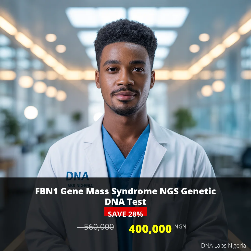 FBN1 Gene Mass Syndrome NGS Genetic DNA Test - 400000 NGN - Nigeria