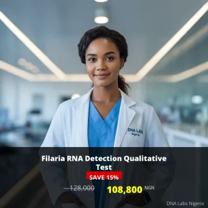 Filaria RNA Detection Qualitative Test - 108800 NGN - Nigeria