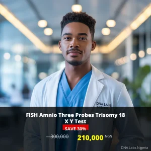 FISH Amnio Three Probes Trisomy 18 X Y Test - 210