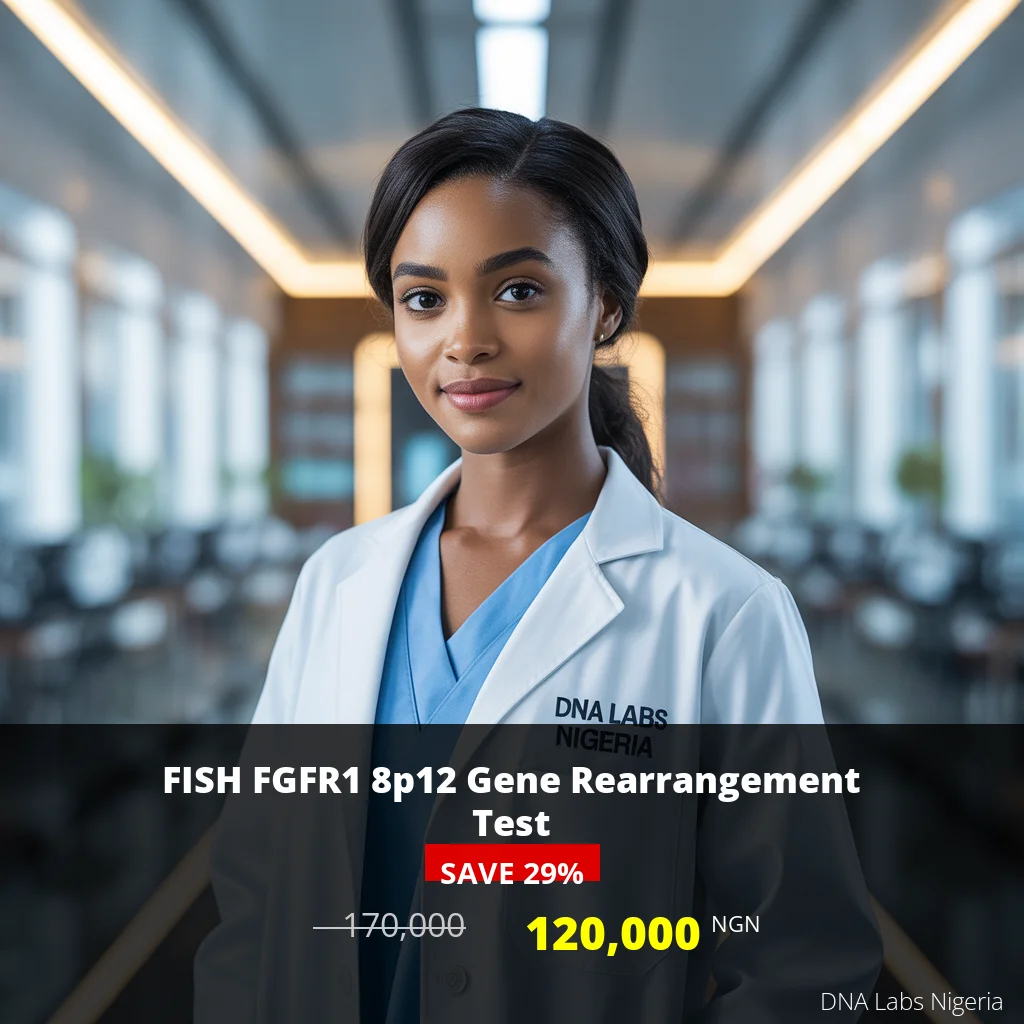 FISH FGFR1 8p12 Gene Rearrangement Test - 120