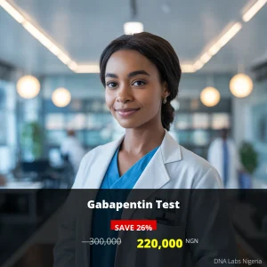 Gabapentin Test in Nigeria - Price: 300