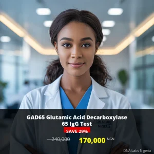 GAD65 Glutamic Acid Decarboxylase 65 IgG Test - 170