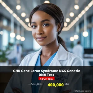 GHR Gene Laron Syndrome NGS Genetic DNA Test - 400000 NGN - Nigeria