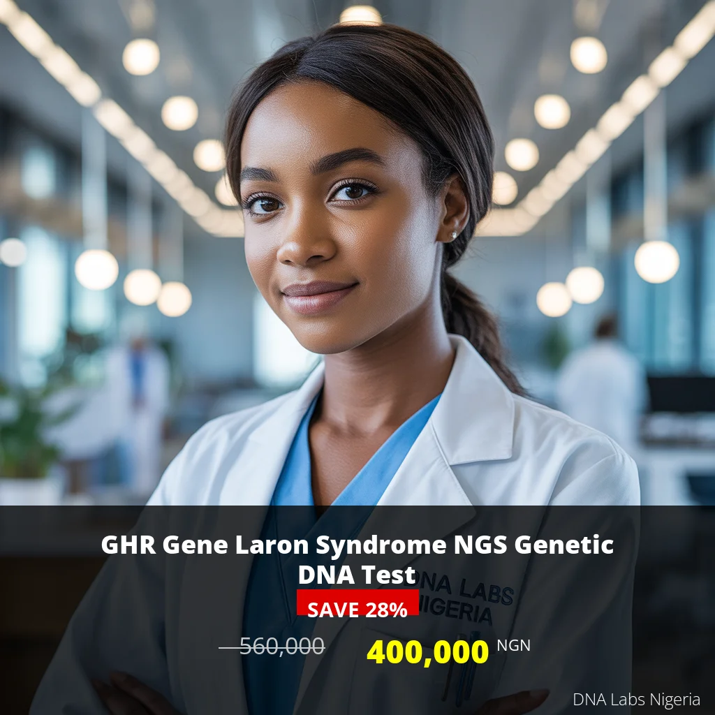 GHR Gene Laron Syndrome NGS Genetic DNA Test - 400000 NGN - Nigeria