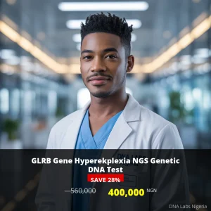 GLRB Gene Hyperekplexia NGS Genetic DNA Test - 400