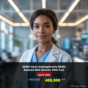 GRID2 Gene Schizophrenia NGS Genetic DNA Test in Nigeria - 400