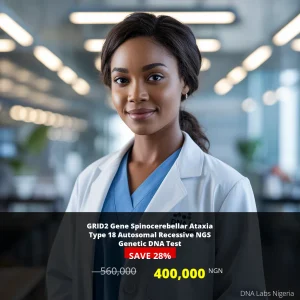 GRID2 Gene Spinocerebellar Ataxia Type 18 Autosomal Recessive NGS Genetic DNA Test - 560000 NGN - Nigeria