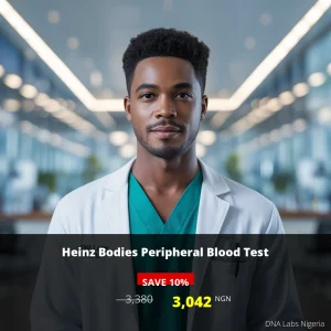 Heinz Bodies Peripheral Blood Test - 3380 NGN - Nigeria