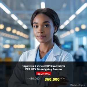 Hepatitis C Virus HCV Qualitative PCR HCV Genotyping Combo - 360