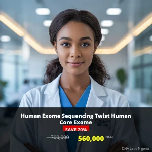 Human Exome Sequencing Twist Human Core Exome - 560000 NGN - Nigeria