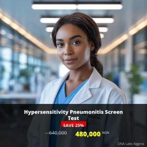 Hypersensitivity Pneumonitis Screen Test - 640000 NGN in Nigeria