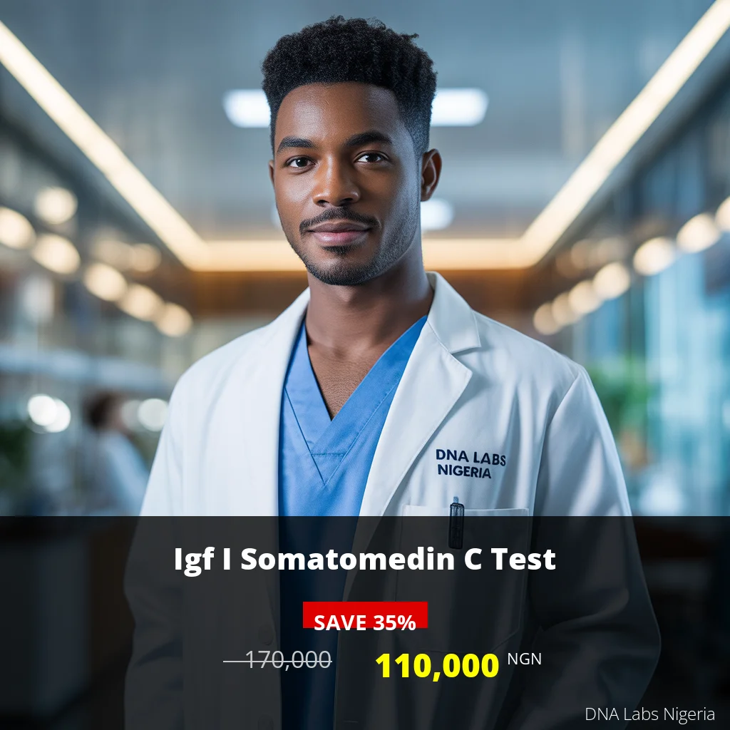 Igf I Somatomedin C Test - 110000 NGN Discount Price in Nigeria