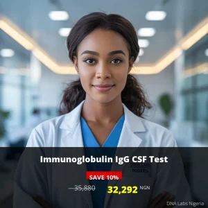 Immunoglobulin IgG CSF Test - 32292 NGN - Nigeria
