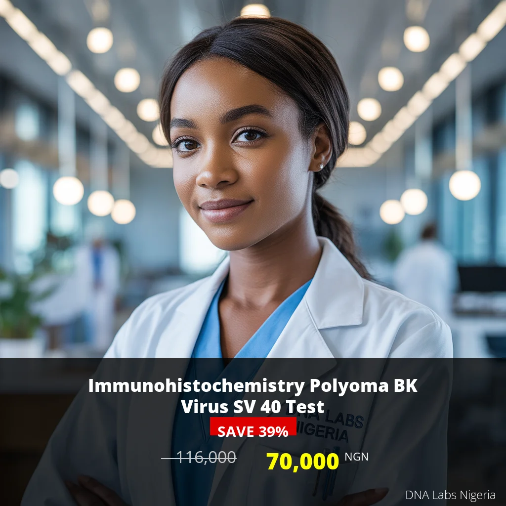 Immunohistochemistry Polyoma BK Virus SV 40 Test - 70000 NGN - Nigeria